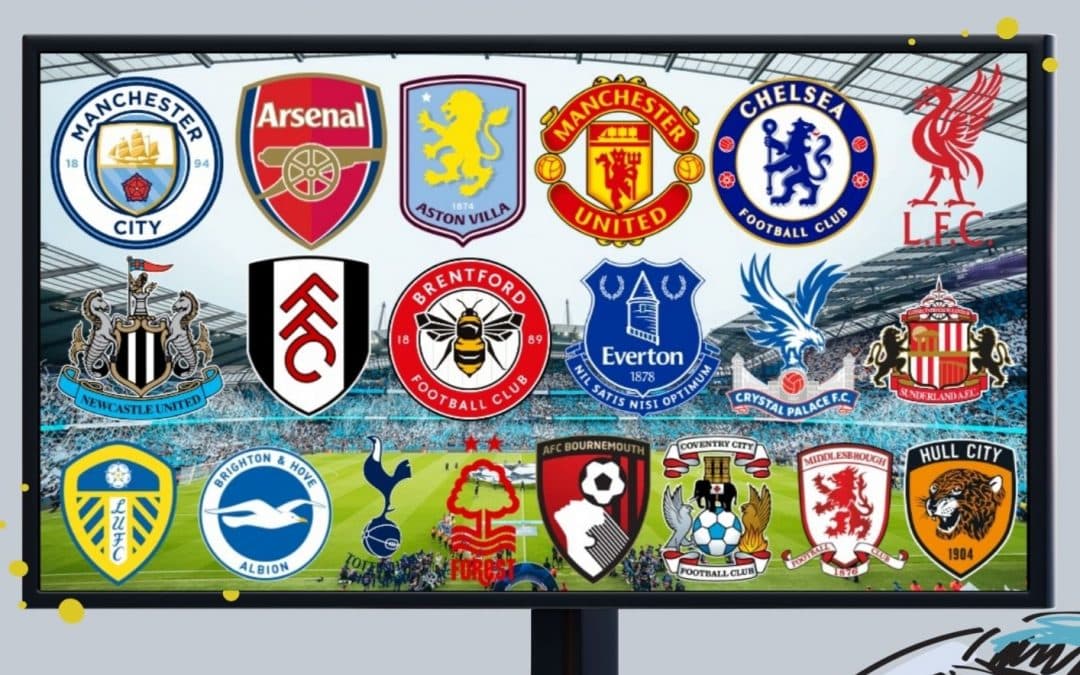 Premier League games shown live here!!