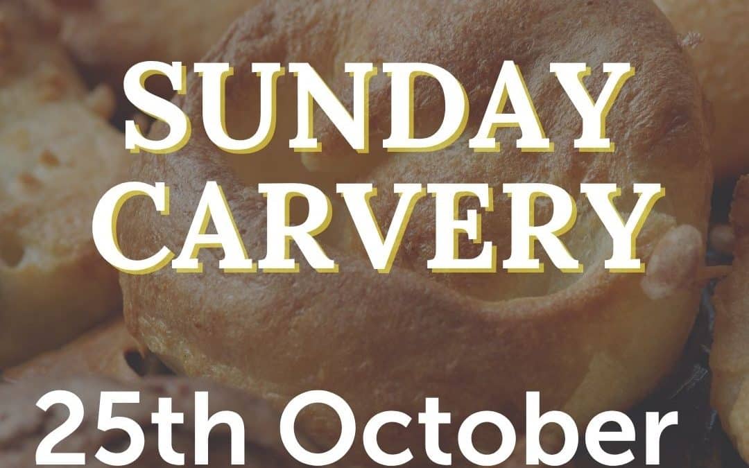 October Monthly Sunday Lunch
