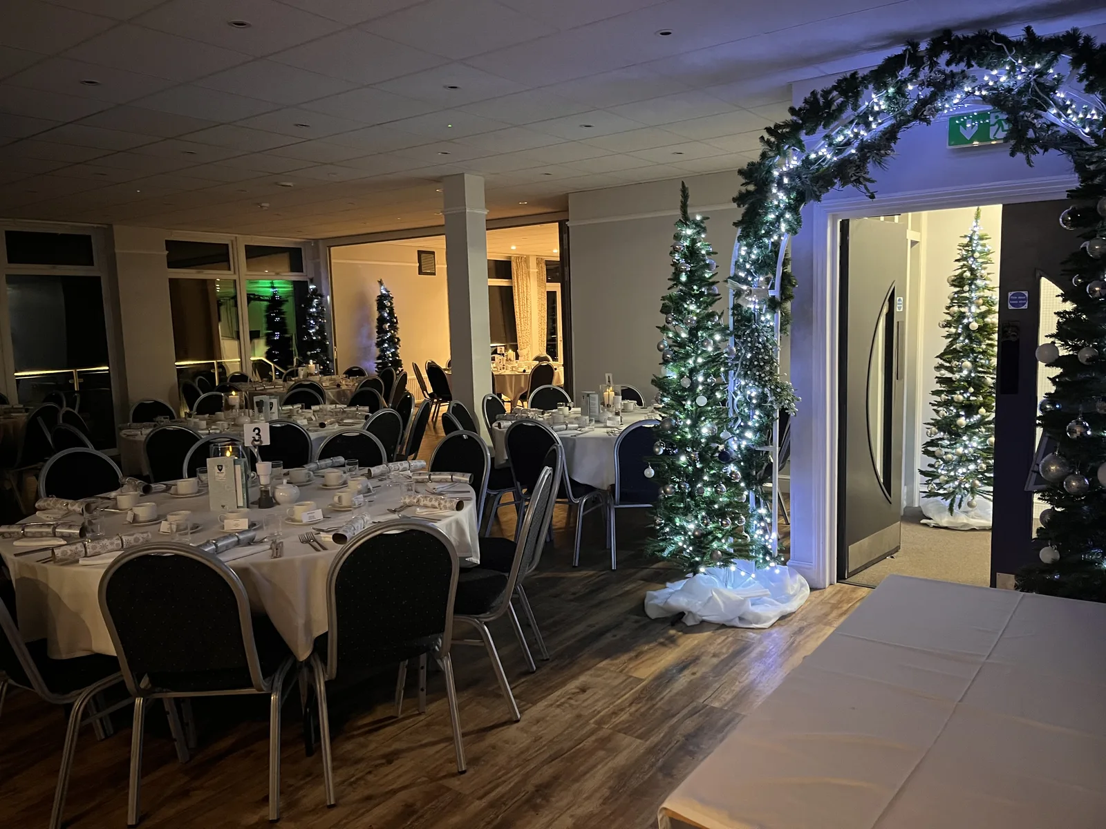 Brampton Park Golf Club 16 Christmas party night in the event suite at Brampton Park