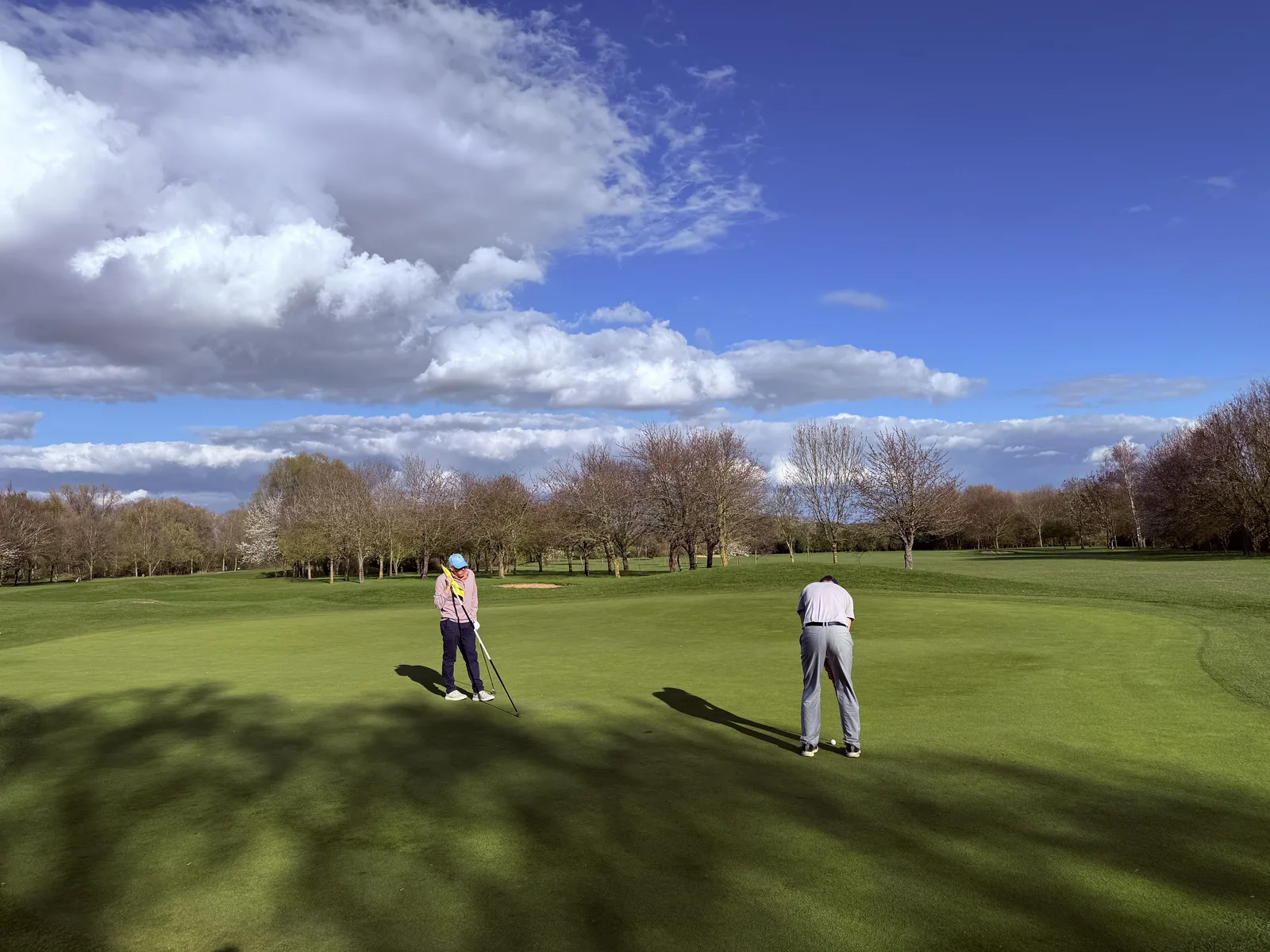 Golf Societies 1 Golf society days at Brampton Park Golf Club: golfers on the green