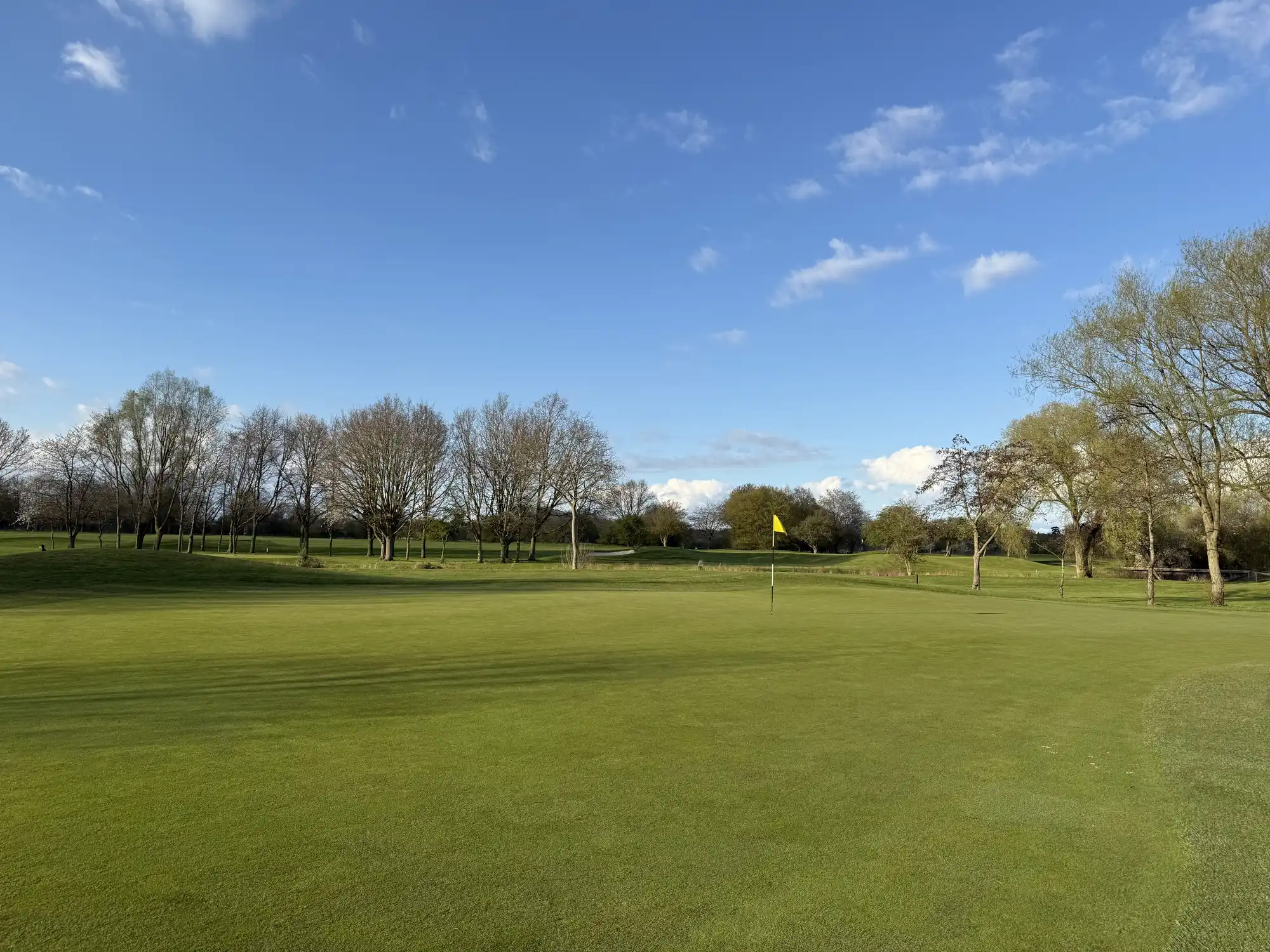 Brampton Park Golf Club 6 Tree-lined parkland fairway at Brampton Park Golf Club