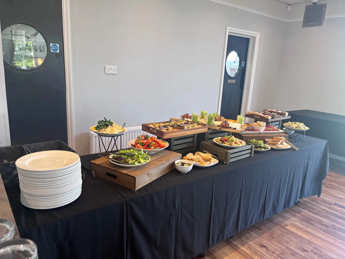 Venue Hire & Events 14 Party buffet in the Event Suite at Brampton Park Golf Club