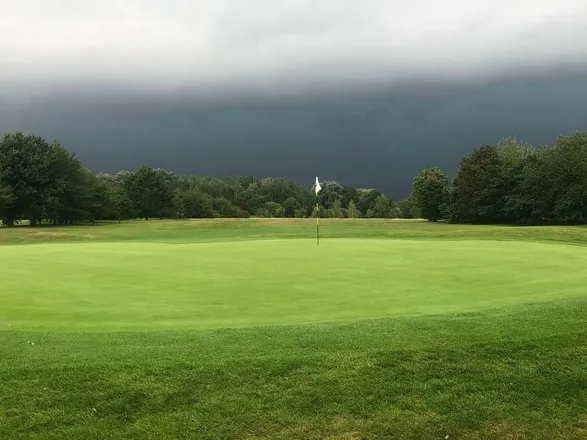 Venue Hire & Events 22 Storm clouds over the course at Brampton Park Golf Club